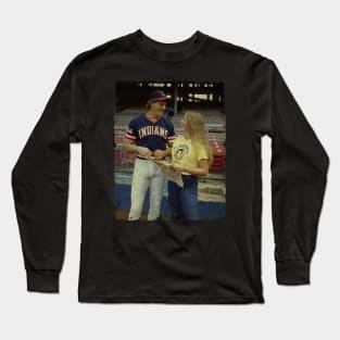 Joe Charboneau in Cleveland Guardians Long Sleeve T-Shirt